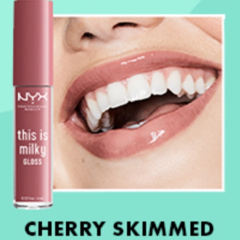 This is Milky Lip Gloss- Cherry Skimmed - Picture 2 of 4